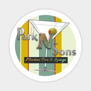 Park N Sons Martini Bar & Lounge III Magnet